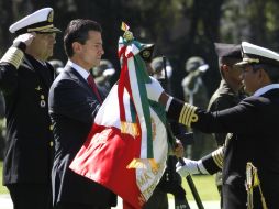 El Mandatario acudirá después del acto, como invitado de honor a la 134 Asamblea General Ordinaria del CTM. NTX /