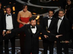 ''Argo'' ganó el Oscar como mejor película. Ben Affleck agradece a la Academia. AFP /