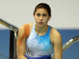 Dolores Hernández muestra que está cerca de las clavadistas chinas, según la entrenadora Ma Jin. MEXSPORT /