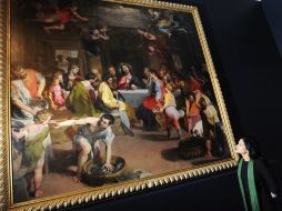 ''La última cena'' de Barocci, cuadro con composición más complicada que el mismo tema desarrollado por Da Vinci. EFE /