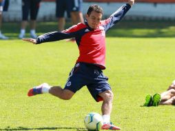 Luis Pérez ya está haciendo trabajo físico y se está integrando a sus compañeros. ARCHIVO /