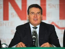 El nombramiento de Juan Díaz de la Torre sedio en el marco de la 36 Sesión Extraordinaria del Consejo General del SNTE. ARCHIVO /