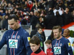 El juego termina a favor del París Saint-Germain, pero sus aficionados causan incidentes en España. AFP /