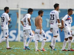 Los jugadores de Tigre tendrán que jugar sin el apoyo de su afición en las tribunas. EFE /