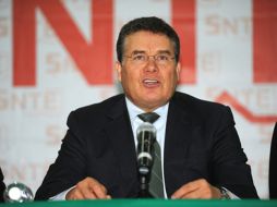 En un reunión, el SNTE decidió someter a votación quien tomaría el lugar de Elba Esther Gordillo, arrestada por desvío de recursos. ARCHIVO /