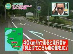 El ''asfaltófono'' fue inventado en Dinamarca en 1994. ARCHIVO /