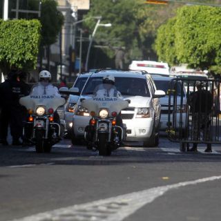 Tránsito ''bajo control'' tras toma de protesta gubernamental