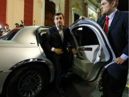 El presidente de Irán, Mahmud Ahmadineyad, pidió el cese inmediato de la injerencia exterior en Siria.  /