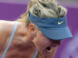 Sharapova estaría jugando en El Campín o en la Plaza de Toros de Santamaría. AP /