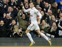 En el derbi londinense, Tottenham sale avante gracias a su estrella, el galés Gareth Bale. EFE /