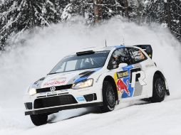 Sebastian Ogier ganó la última fecha del Mundial en suelo sueco. AFP /