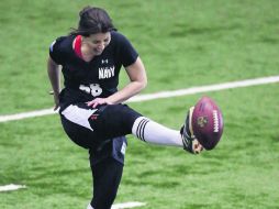 Laura Silberman se lesionó en el intento. AP /