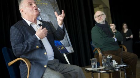 Daniel Barenboim, director musical de la orquesta Staatsoper de Berlín en rueda de prensa da a conocer programa del ''Festtage 2014''. EFE /