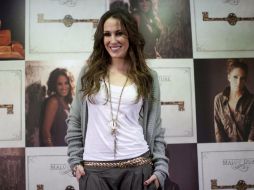 Malú, que en dos semanas cumplirá 31 años, visita México para promocionar su disco. AP /