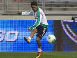 Como seleccionado nacional mexicano, Javier Aquino es uno de los fichajes ''grandes'' de la segunda división ibérica. ARCHIVO /