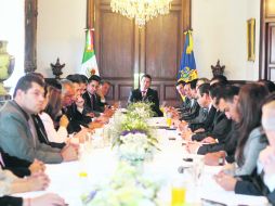 El poder Ejecutivo y Legislativo se ofrecieron apoyo mutuo, mientras que el Ejecutivo prometió ayuda contra la crisis legislativa. EL INFORMADOR /