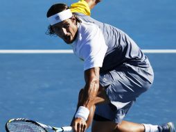 Feliciano López se muestra poco efectivo durante el juego. ARCHIVO /