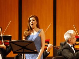 Cassandra Zoé Velasco armoniza con su voz la primer temporada de la OFJ. EL INFORMADOR /