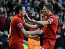 Liverpool llega a 45 puntos y se ubica en el sexto lugar general. AP /