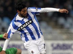 El delantero de Cancún se ha negado a asistir al combinado nacional por afianzar su carrera en España. ARCHIVO /