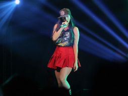 La Mala Rodríguez durante su espectáculo la noche del sábado. EL INFORMADOR /