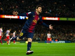 Messi expresa ser su crítico número uno. ESPECIAL /