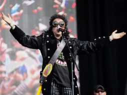 Al unísono de ´´Que viva el rock and roll'' la agrupación se despidió del Vive Latino. AFP /