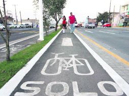 Avenida 8 de julio, en el Cerro del Cuatro. La vía no tiene conexiones cuando empieza a la altura de La Mezquitera EL INFORMADOR /