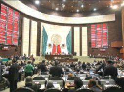 Previo. El pleno dio primera lectura al dictamen de reforma. EE  /