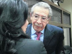 Militar golpista. José Efraín Ríos Montt tomó el poder de Guatemala  en 1982,  cargo que ocupó durante 15 meses.  /