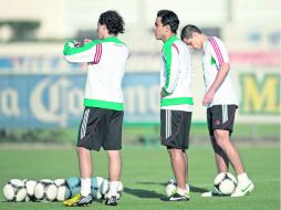 Andrés Guardado, Omar Bravo y Javier Hernández, son parte de la aportación al Tricolor del semillero jalisciense. MEXSPORT /