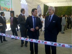 Aristóteles Sandoval Díaz acude a la inauguración de la planta de Bimbo número 155 en el mundo.  /
