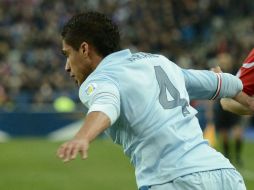 Varane está en la central con Sakho, en su primer oportunidad como seleccionado francés. AFP /