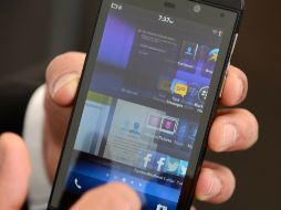 BlackBerry planea una nueva estrategia con su Z10. AFP /