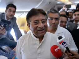 El ex presidente de Pakistán y general retirado Pervez Musharraf se dijo emocionado de regresar a su país. AFP /