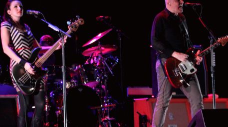 Además de interpretar su música en la Cumbre Tajín, Corgan participó de rituales autóctonos. NTX /