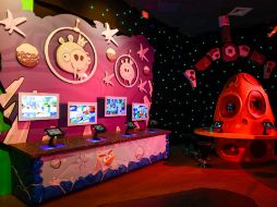 Lleva el título de Angry Birds Space Encounter y es el primero en su tipo. AP /