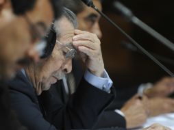 Efraín Ríos Montt es responsabilizado de la muerte de mil 771 indígenas de la etnia Ixil entre 1982 y 1983. AFP /