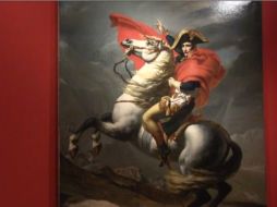 Esta obra constituye uno de los retratos más conocidos de Napoleón . EFE /
