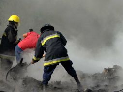 El incendio es confirmado por el titular de Protección Civil municipal, luego de realizar un sobrevuelo en la sierra de San Miguelito. ARCHIVO /