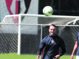 Para el delantero Matías Vuoso, las estadísticas no cuentan y cada partido es una historia nueva, por lo que aspiran a la victoria. MEXSPORT /