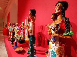 Piezas expuestas en la muestra ''Grandes Maestros del Arte Popular Iberoamericano'' realizándose en España. ARCHIVO /