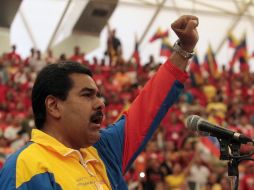 Nicolás Maduro promete convertir a Venezuela en una nación de paz y convivencia si gana los comicios del próximo 14 de abril. ARCHIVO /