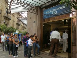 La Oficina Recaudadora permanecerá cerrada hasta nuevo aviso. ARCHIVO /