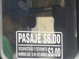 Seis unidades de la ruta 631 fueron sancionados por aplicar una tarifa distinta a la autorizada, informó la Policía Vial Metropolitana. ARCHIVO /