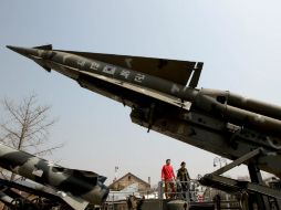 Seúl dijo ver indicios del traslado de un misil en Corea del Norte. EFE /