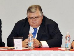 Carstens en reunión con empresarios de Chihuahua. NTX /