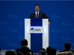 El mandatario Enrique Peña Nieto tiene como objetivoestrechar lazos políticos y económicos con Japón en su gira por Asia. AP /