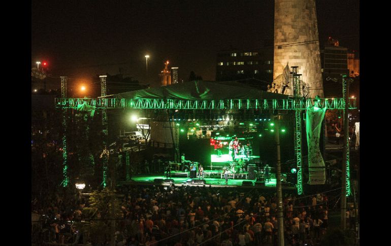 La Fiesta de la Música contó con 18 filtros de seguridad y no se permitió el consumo de alcohol en la vía pública. ARCHIVO /