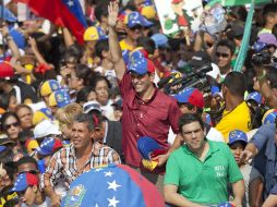 ''Yo voy a invitarlos a ser ciudadano de un país donde hay democracia'' asegura el candidato presidencial opositor. EFE /